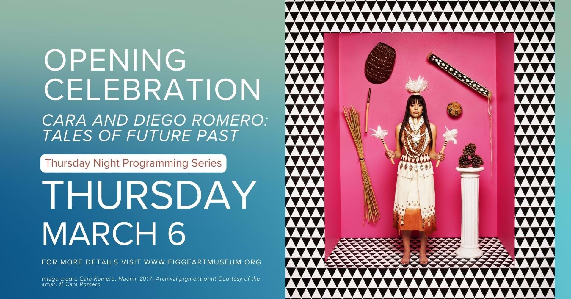 Opening Celebration: Cara and Diego Romero: Tales of Future Past at the Figge