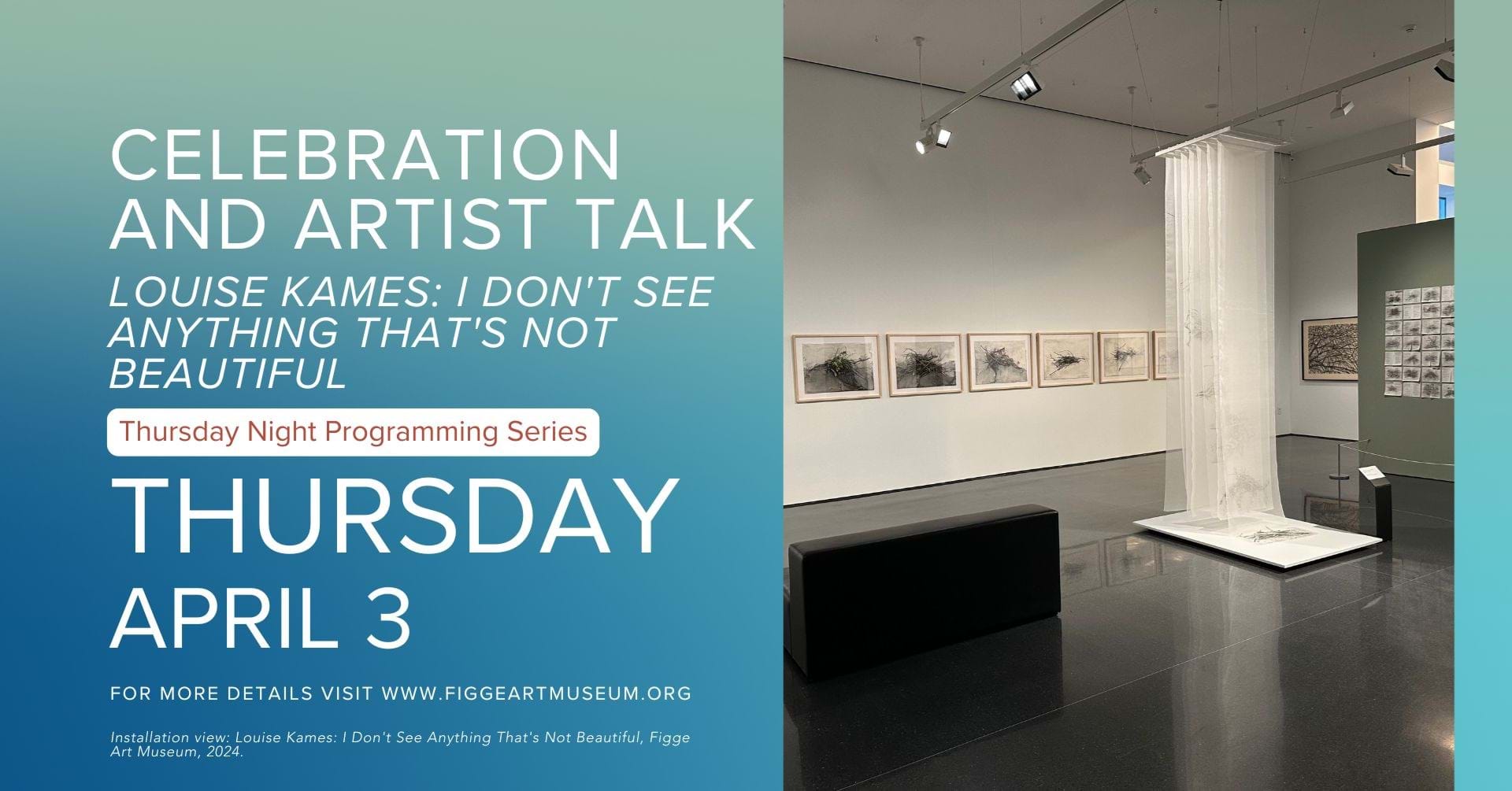 Celebration and Artist Talk: Louise Kames: I Don't See Anything That's Not Beautiful at the Figge