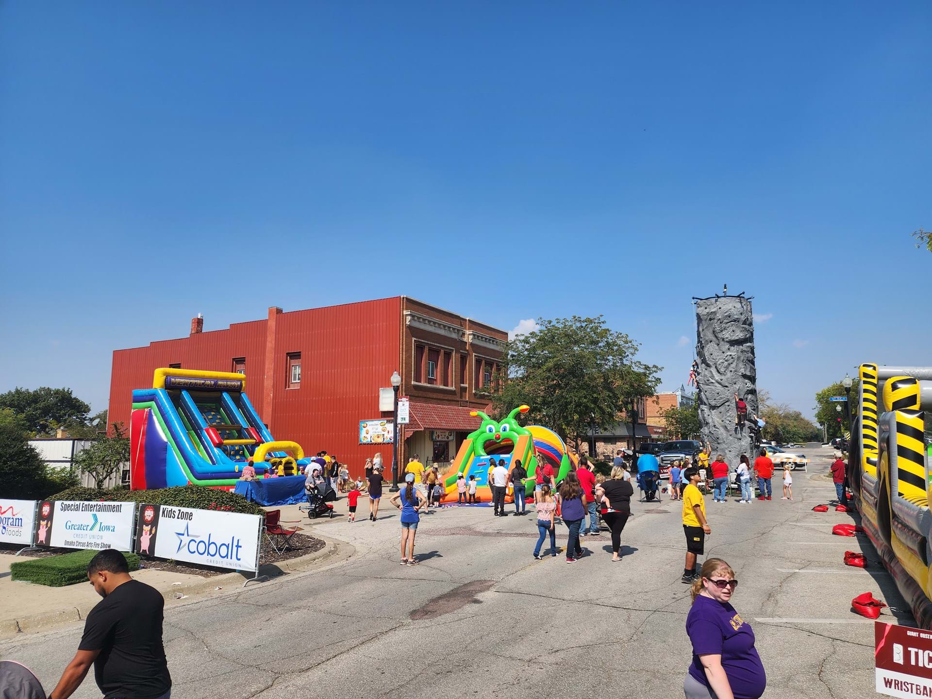 Kids Zone at Tri City BBQ Fest
