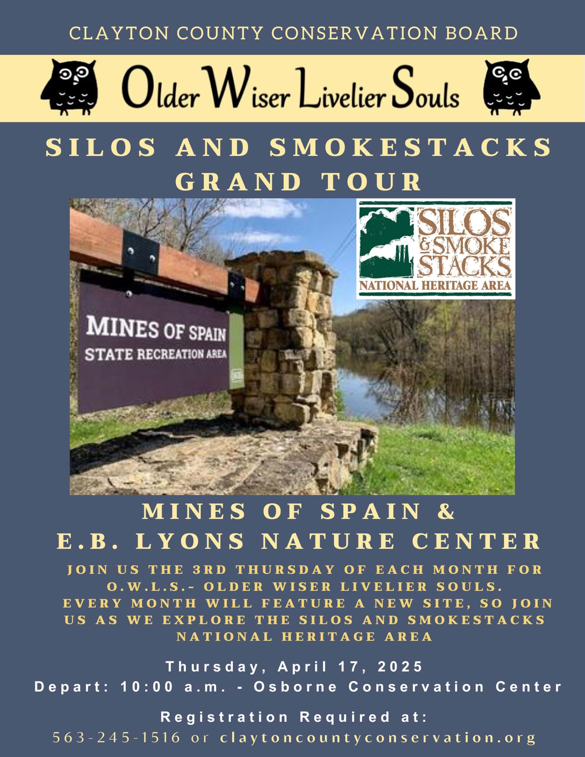 Mines of Spain Tour Poster