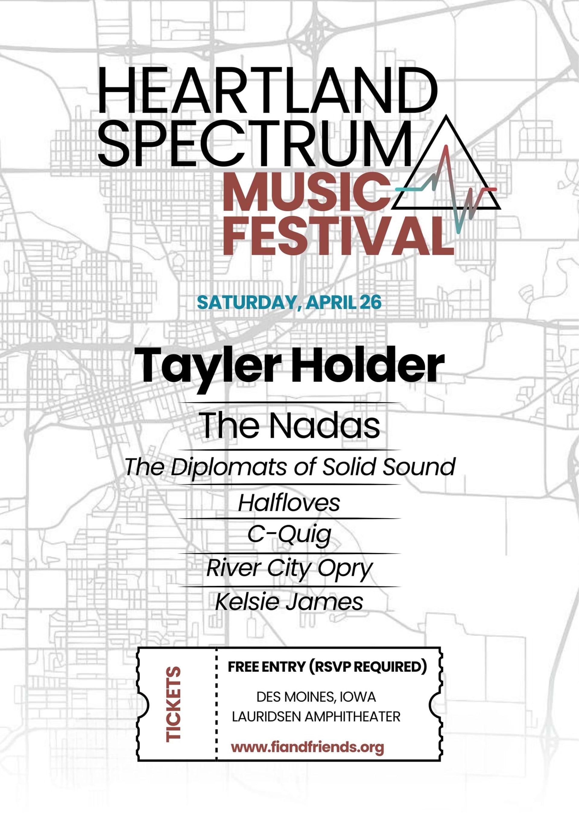 Heartland Spectrum Music Festival Lineup