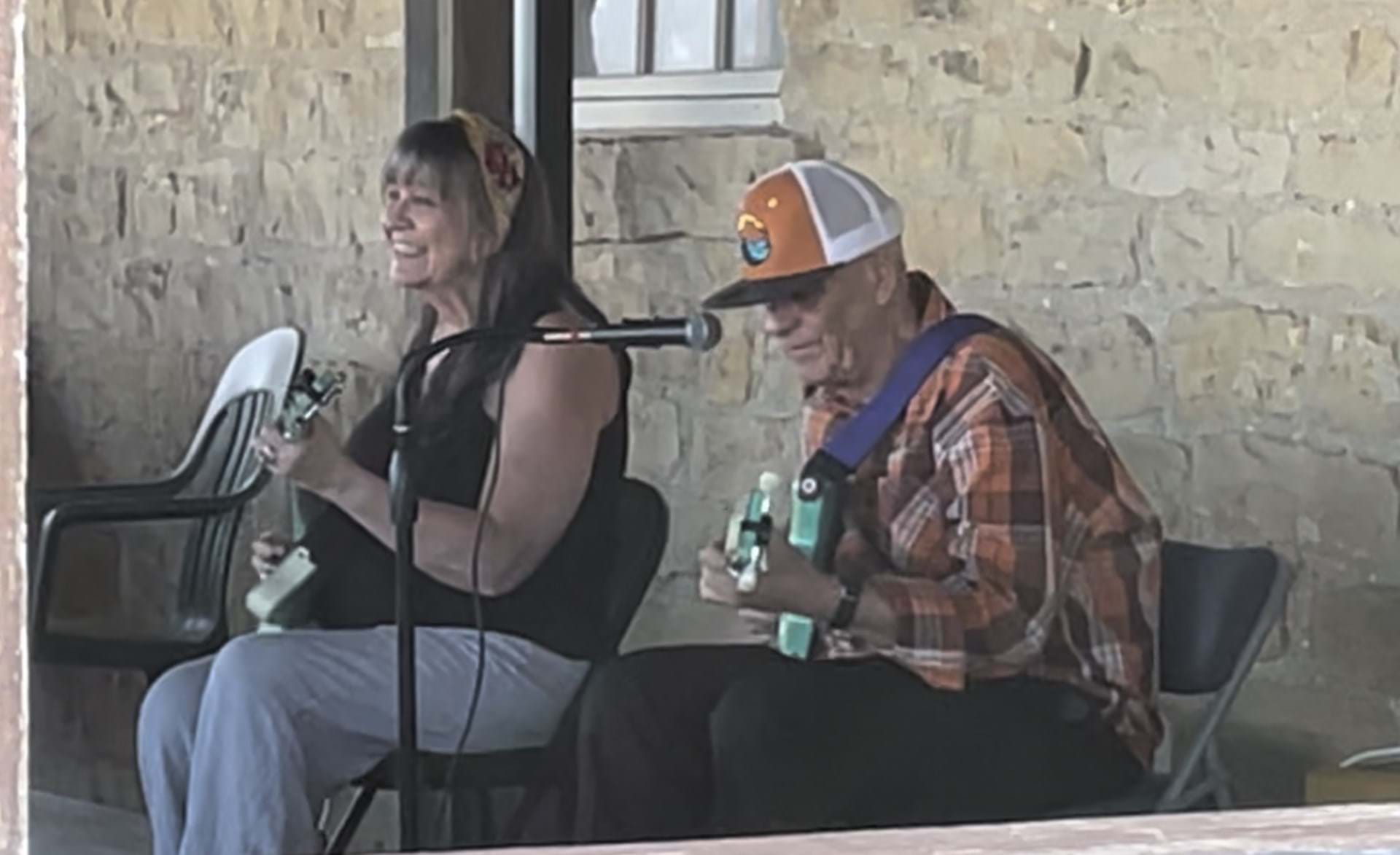 Iowa Blues Hall of Famers Vicki and Joe Price