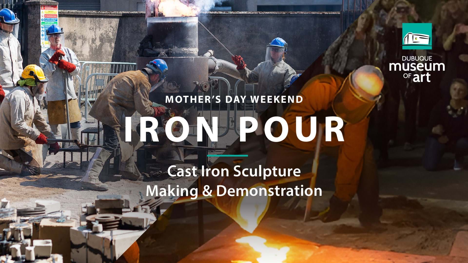 Experience a live iron pour.
