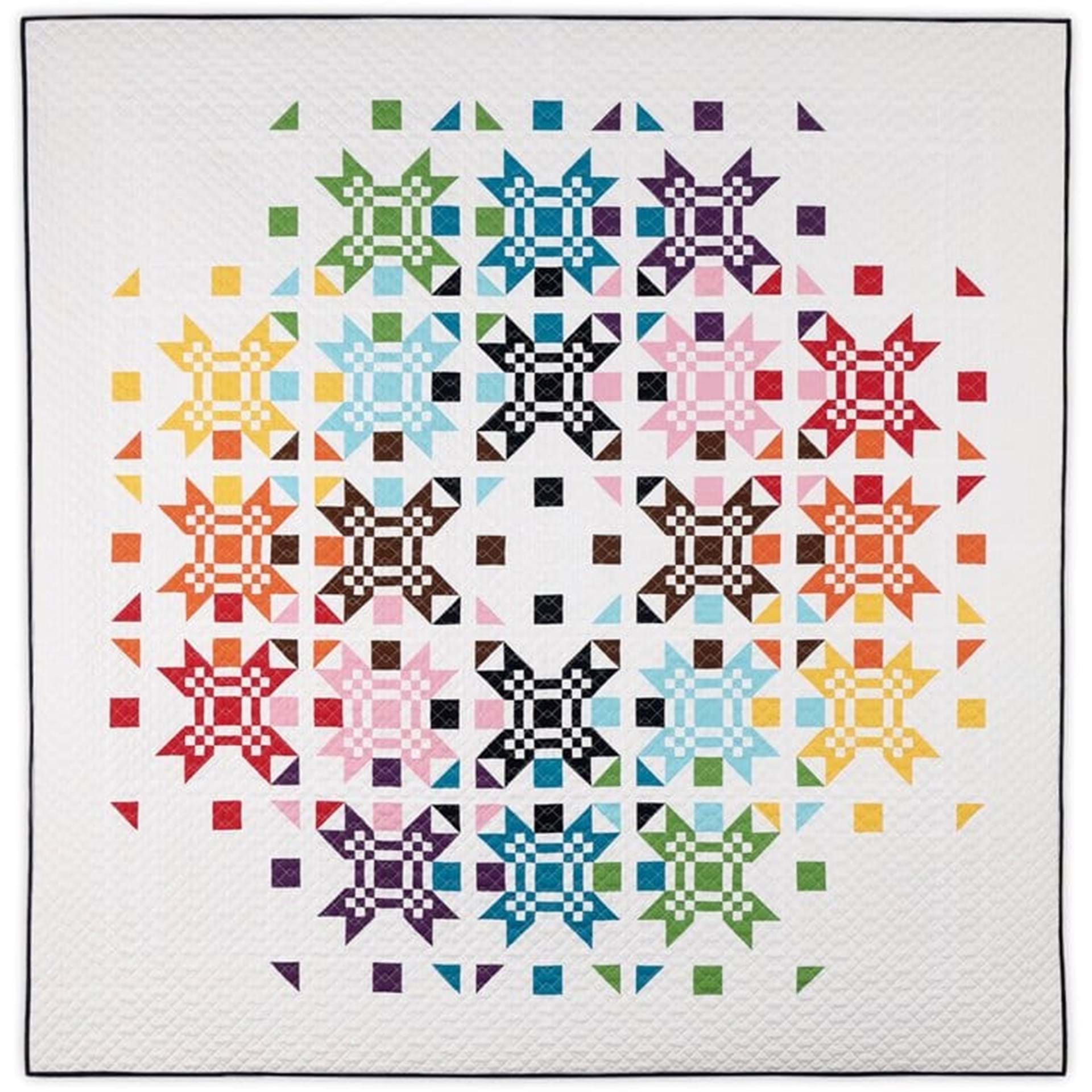 Ben Millett (American, born 1979) Progress Pride Stars, 2023 Cotton fabric, batting, and thread; quilted by machine Courtesy of the artist