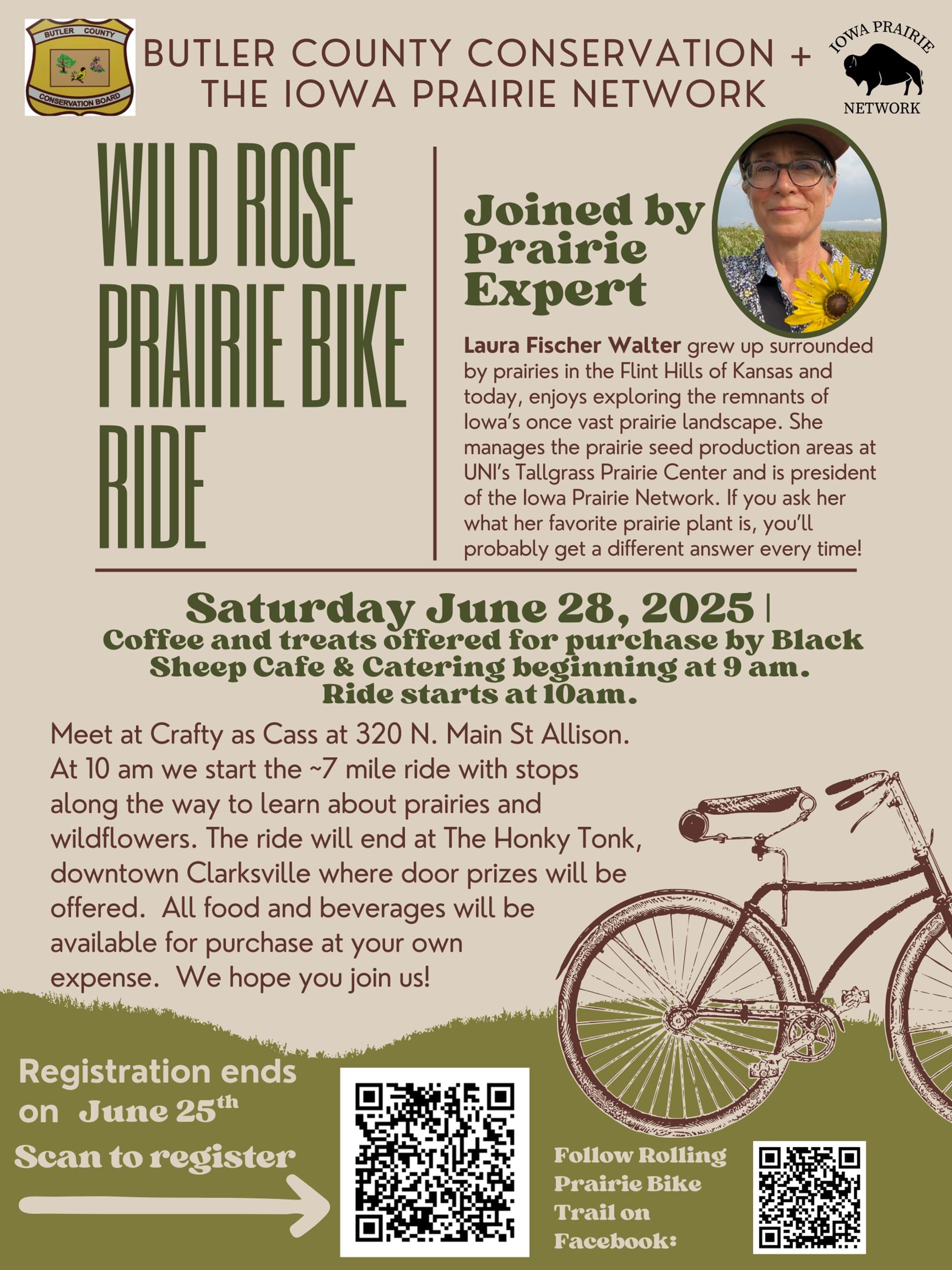Wild Rose Prairie Bike Ride
