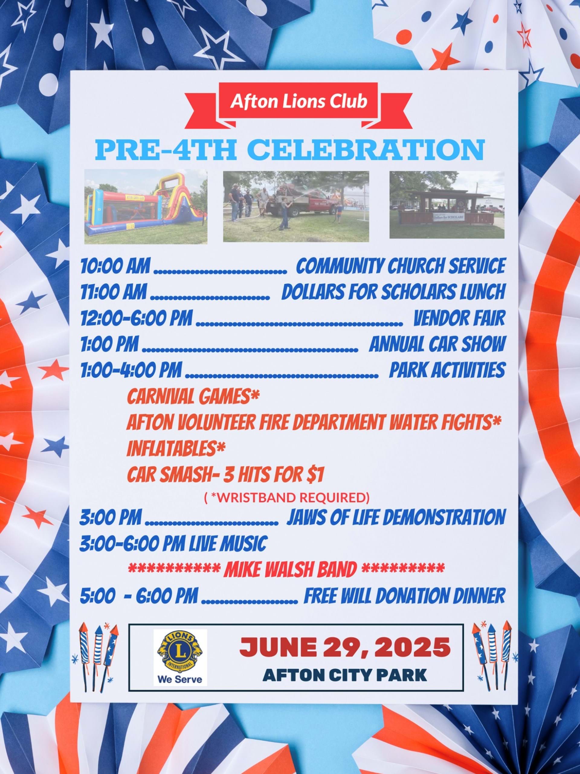 Pre-Fourth Agenda