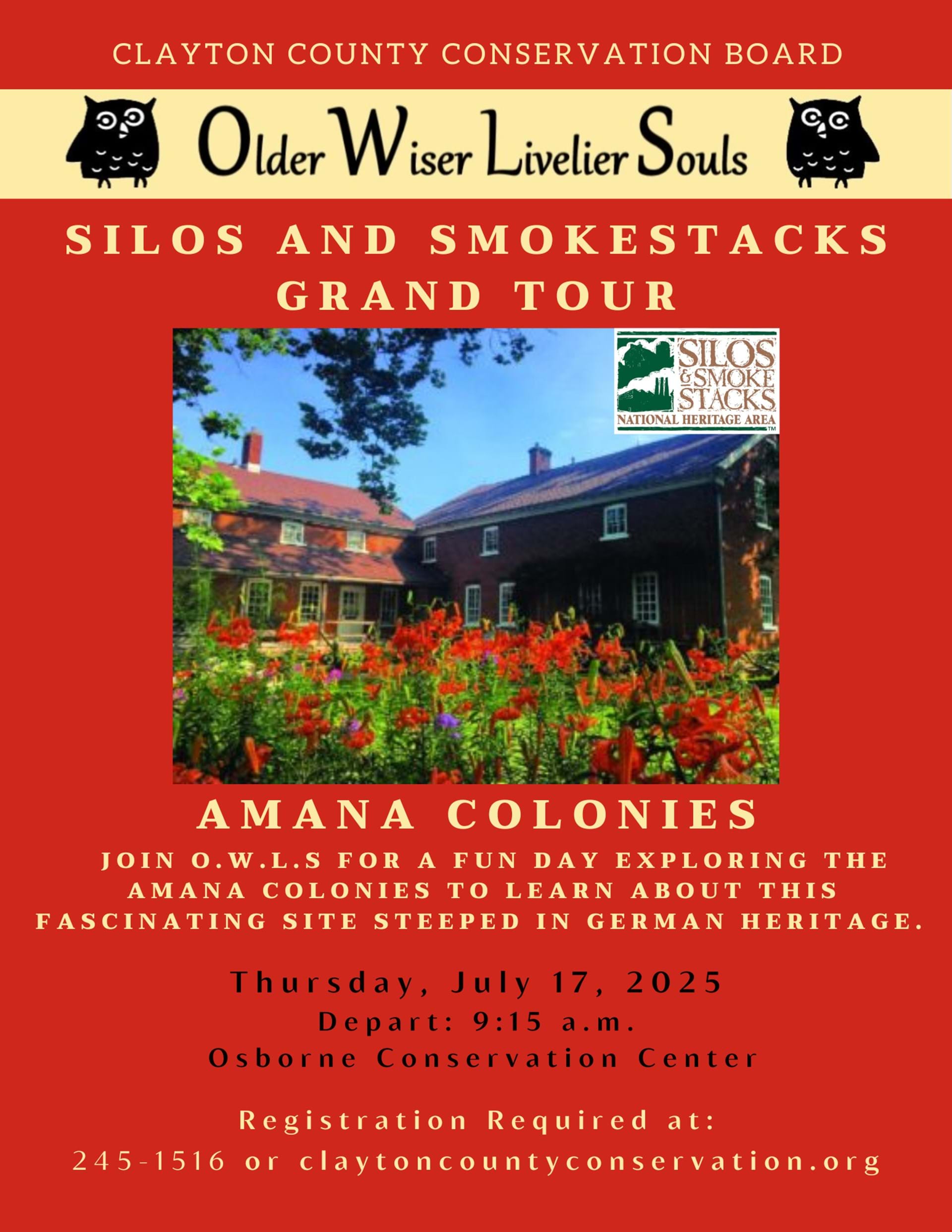 OWLS Amana Colonies