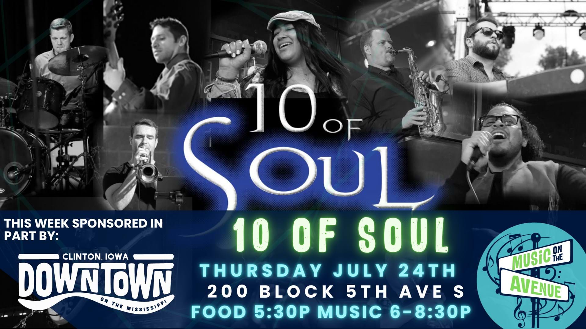 Music on the Avenue- 10 of Soul!