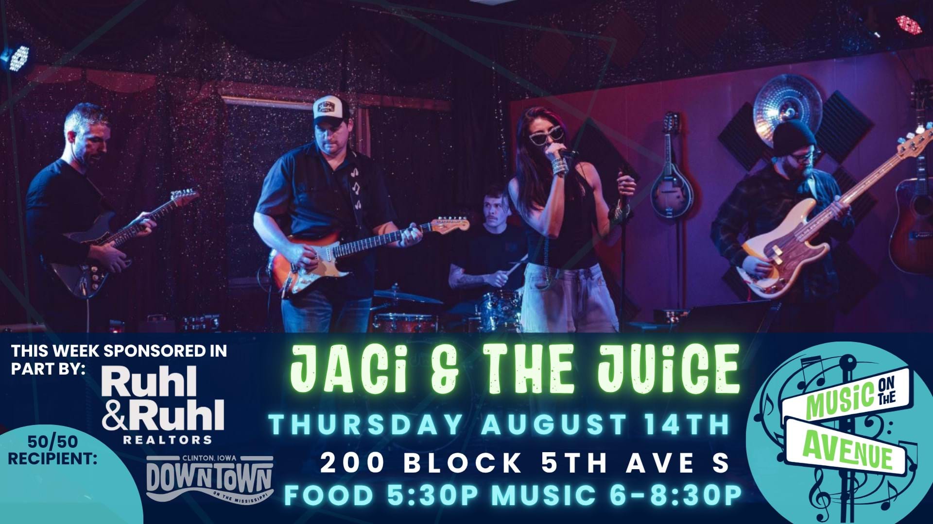 Music on the Avenue- Jaci & The Juice