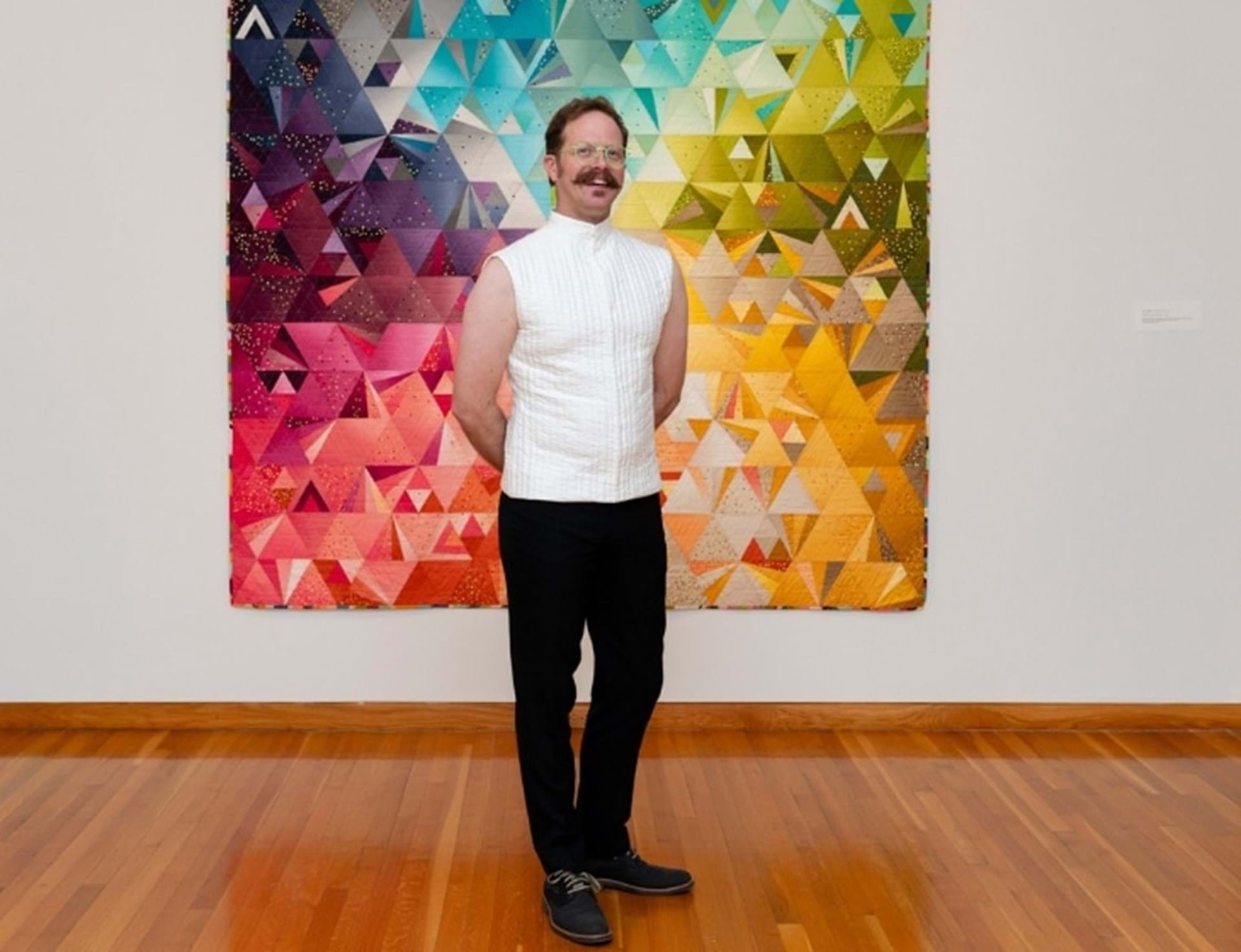 Artist Ben Millett photographed by Brittany Brooke Crow
