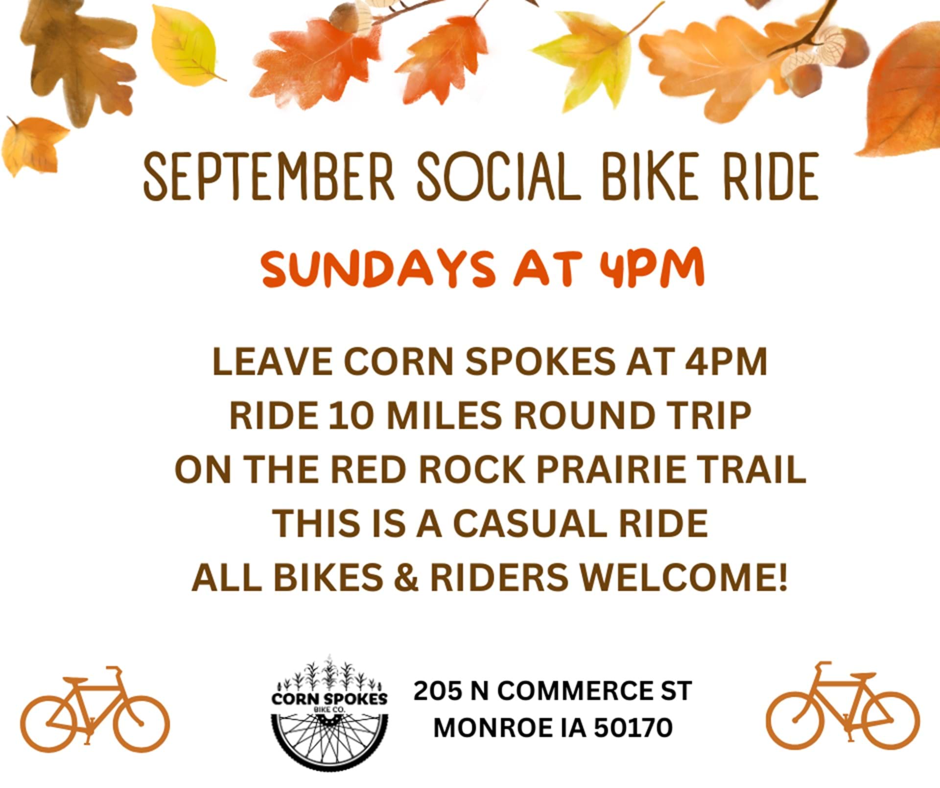 Sept Social Bike Ride