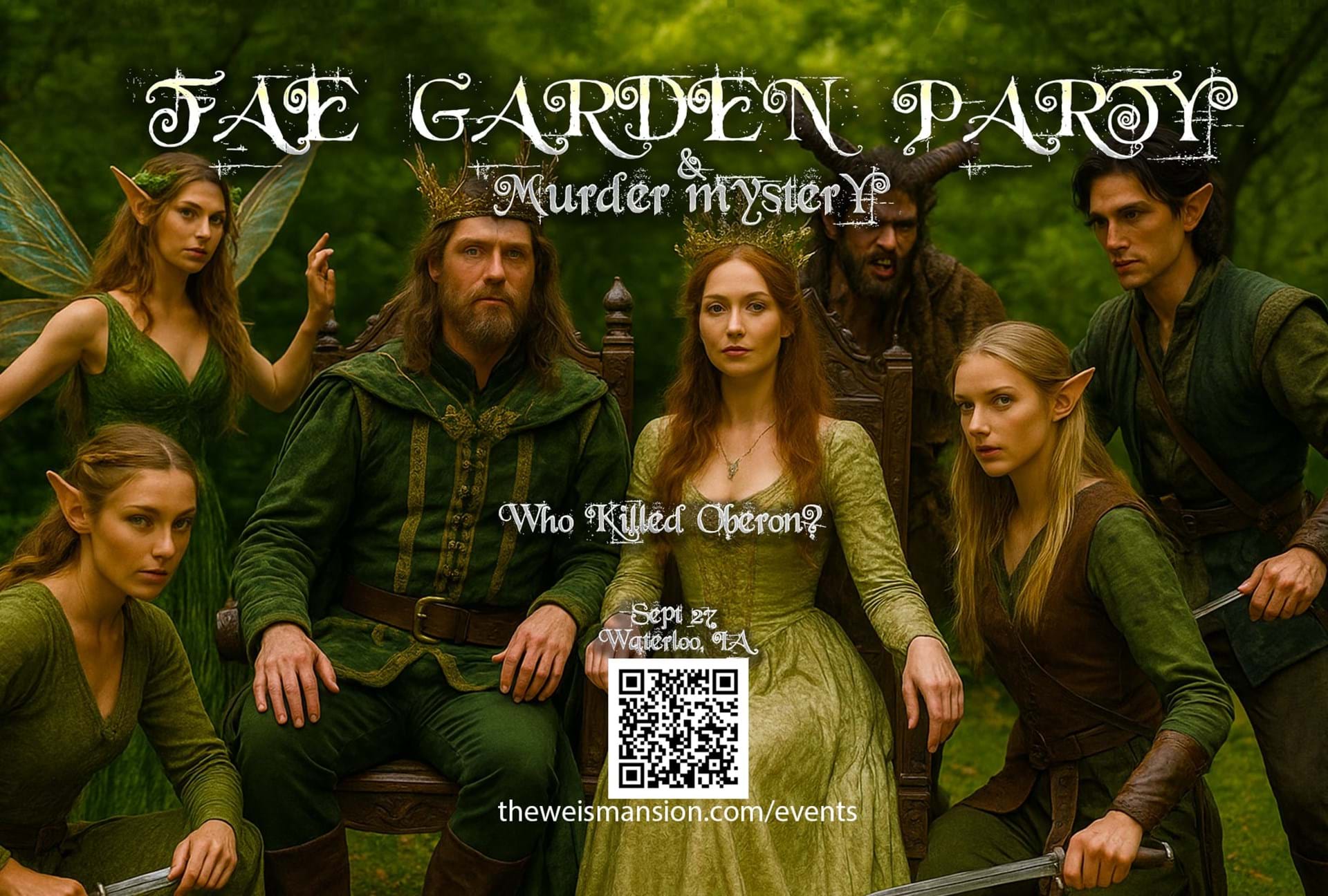 Faery Garden Party Murder Mystery