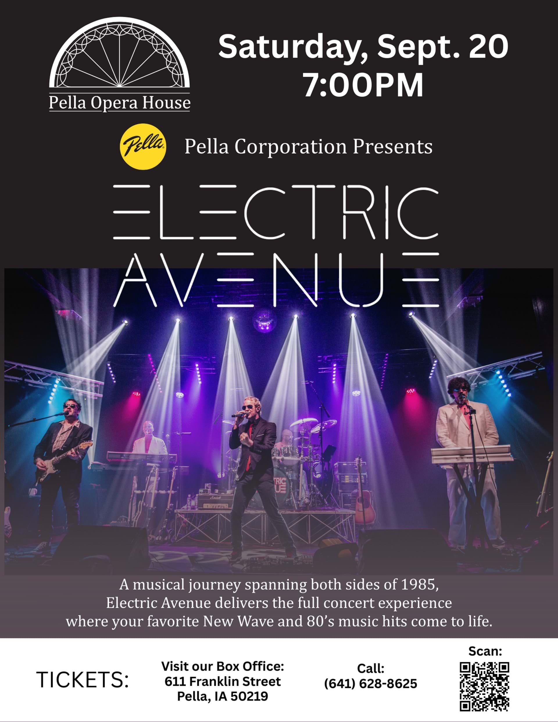 Pella Corporation Presents:  Electric Avenue Band