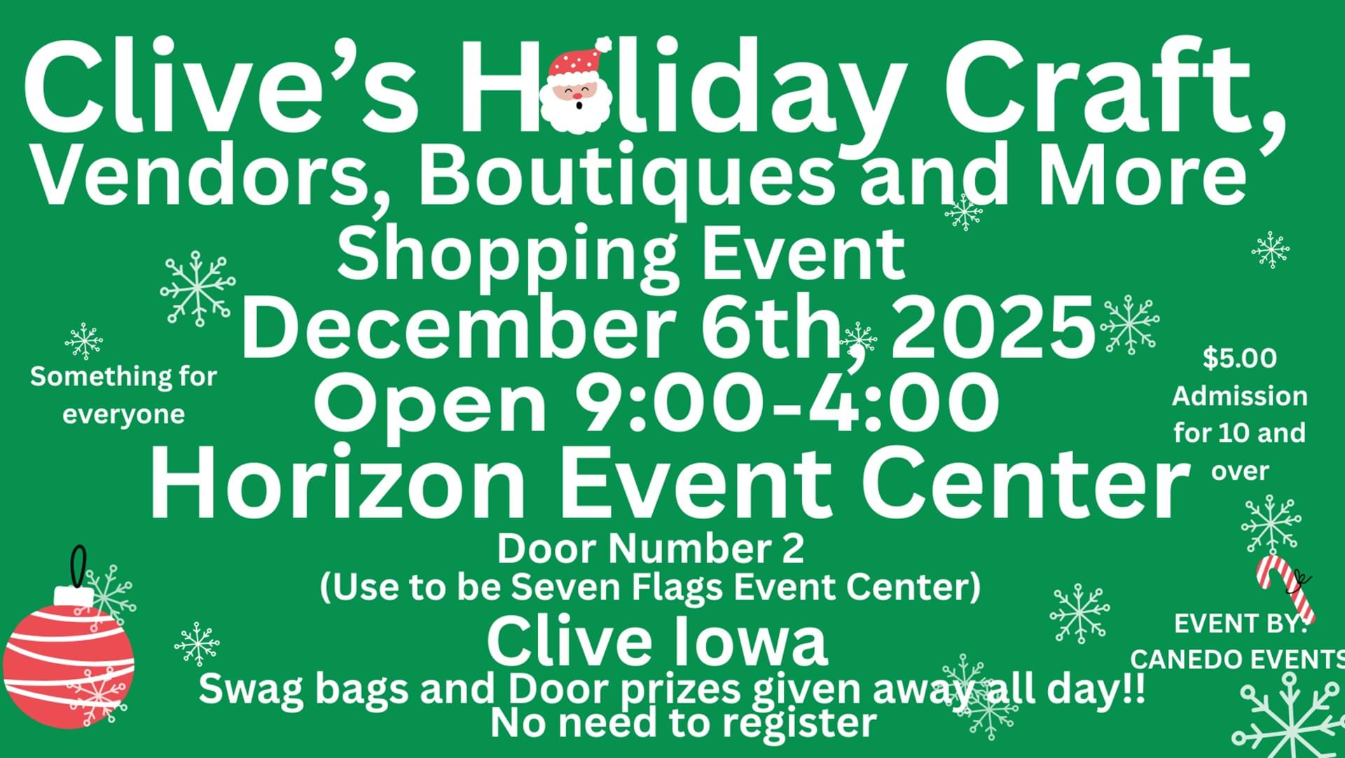 Clive's Holiday Craft and More Show