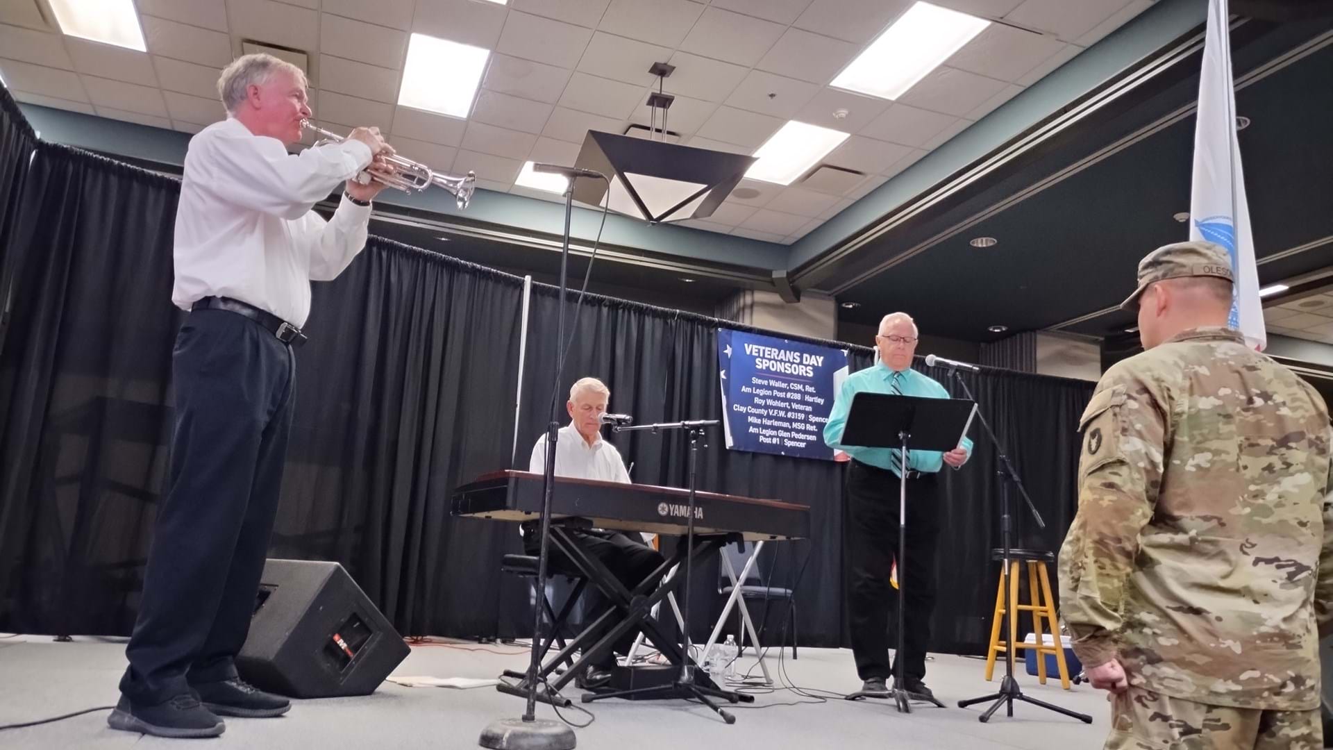 Glenn Henriksen, Father Paul Kelly and Bill Hansen