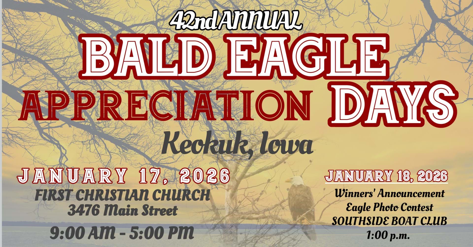 2026 Bald Eagle Appreciation Day
