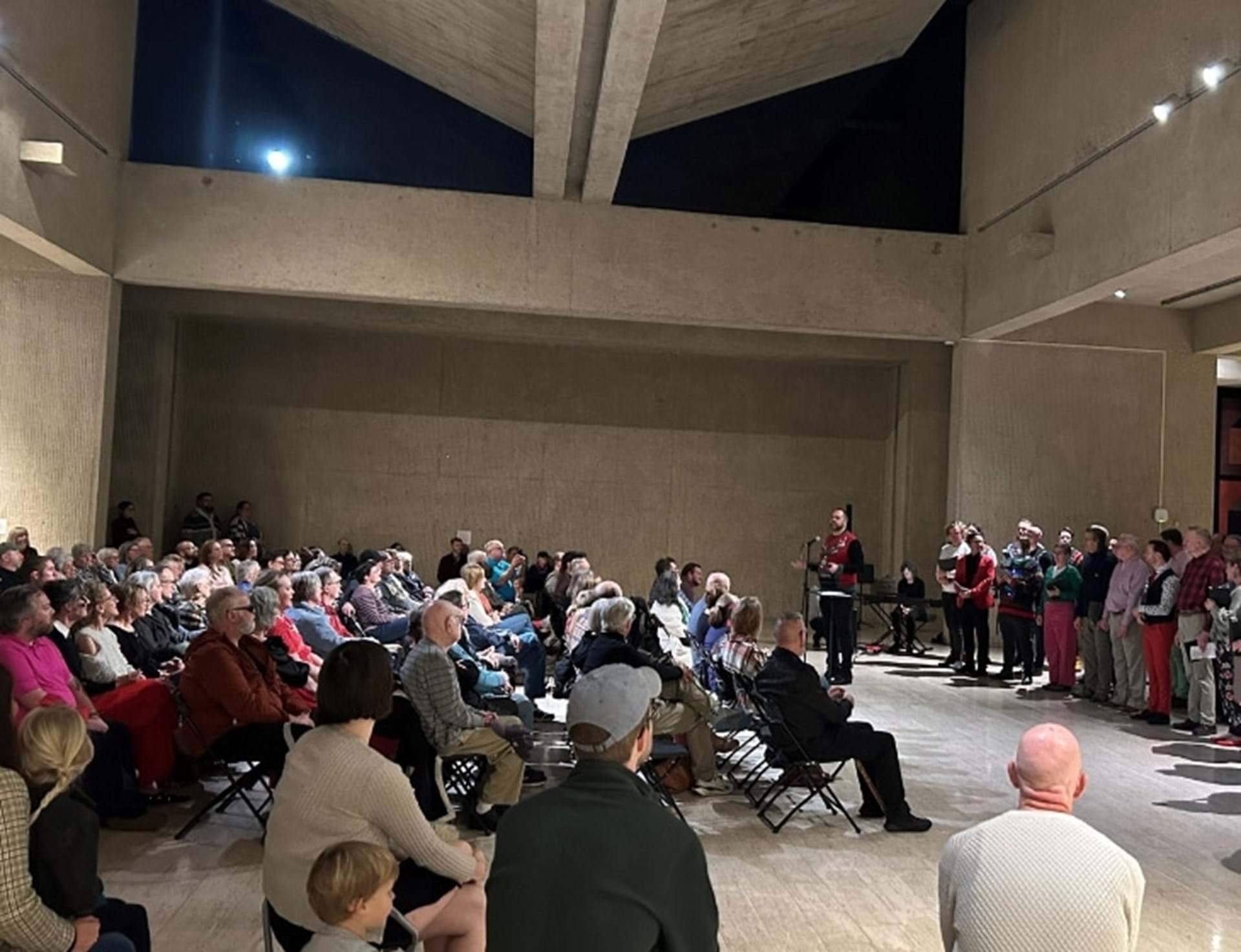 Des Moines Gay Men's Chorus Winter Concert Preview at the Des Moines Art Center November 21