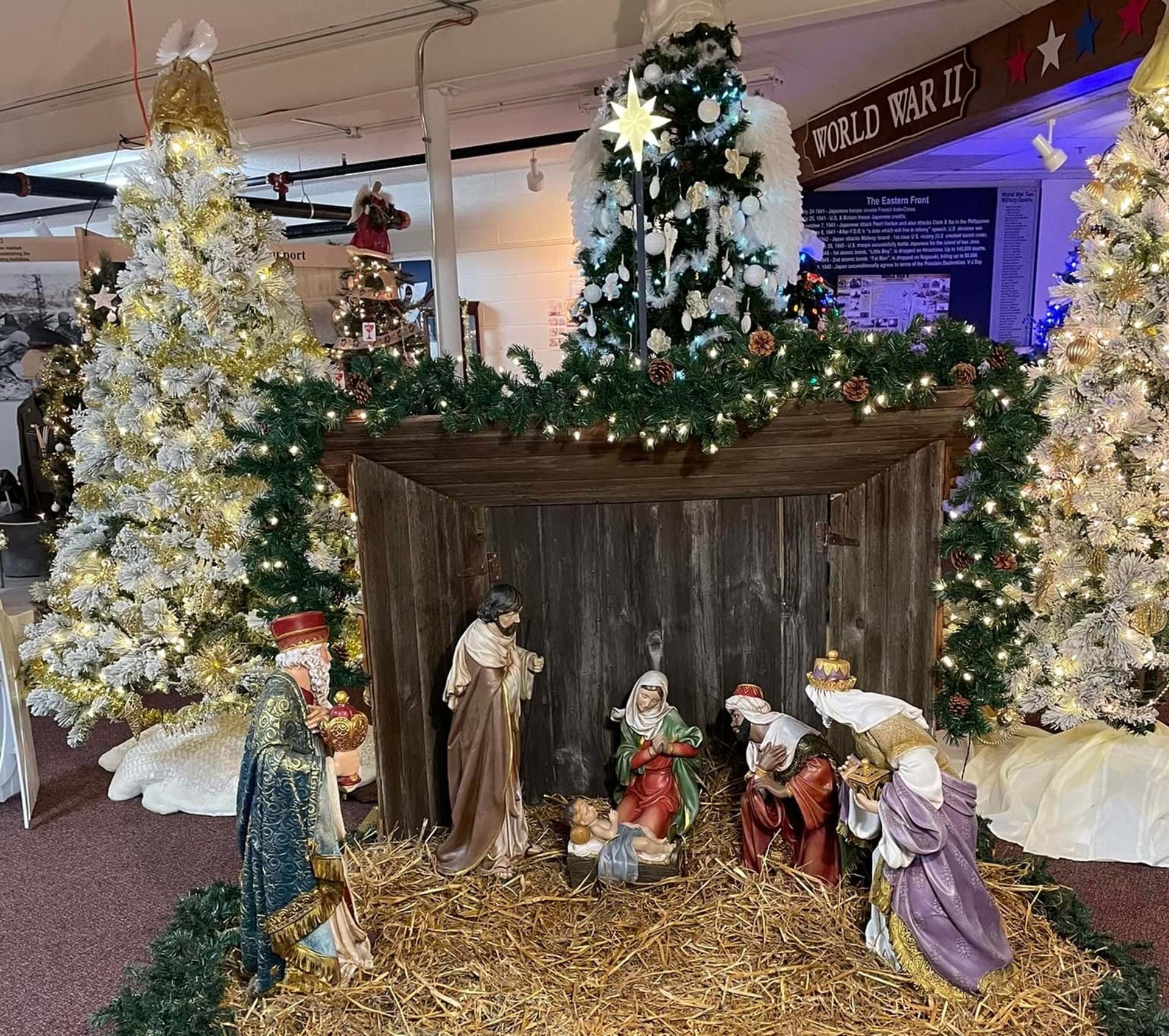 Walk at your own pace through this holiday wonderland!