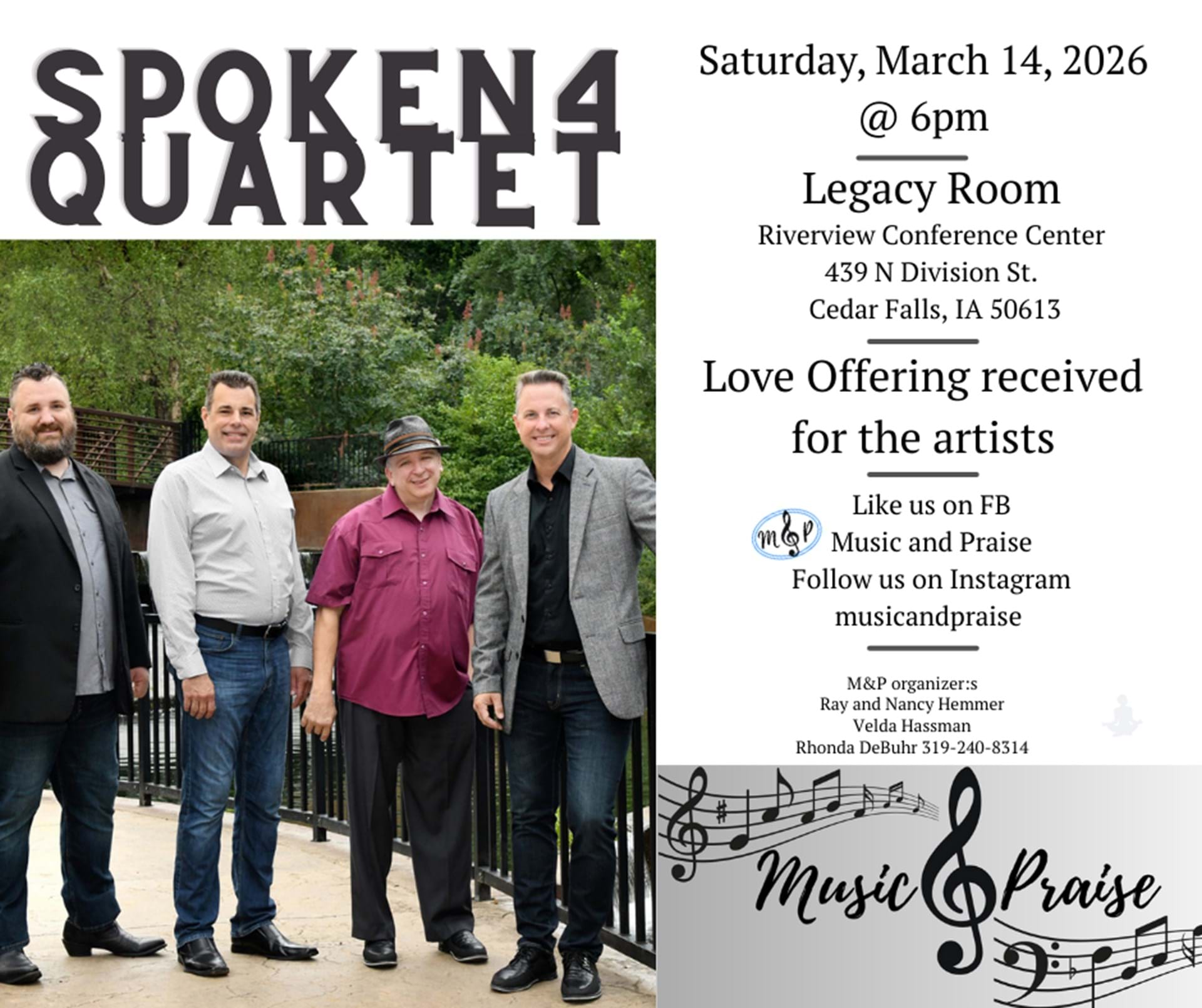 Spoken4 Gospel Concert