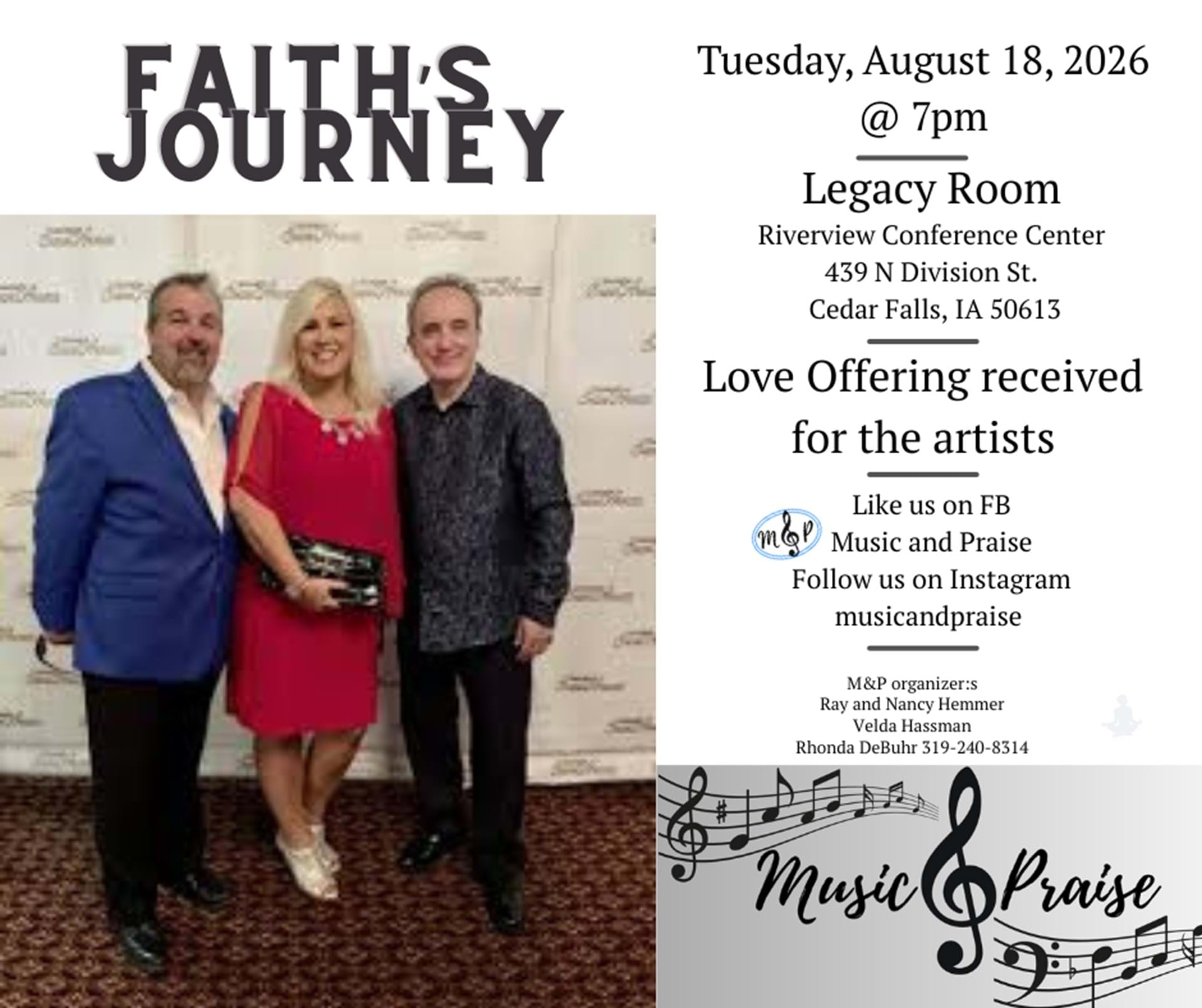 Faith's Journey Concert