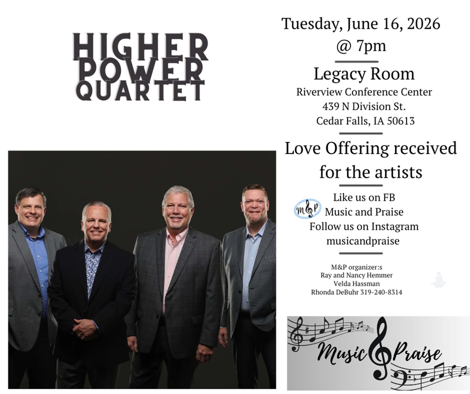 Higher Power Concert