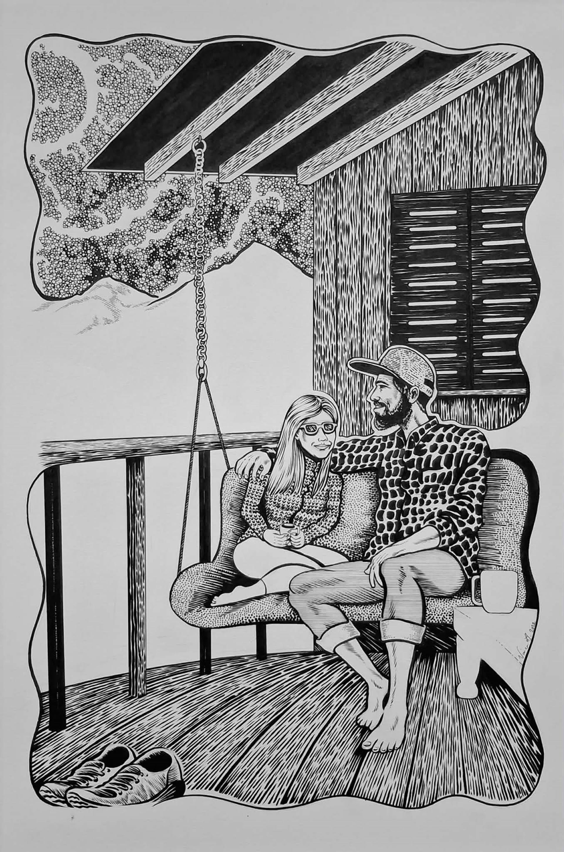 Artwork by Vince Larue