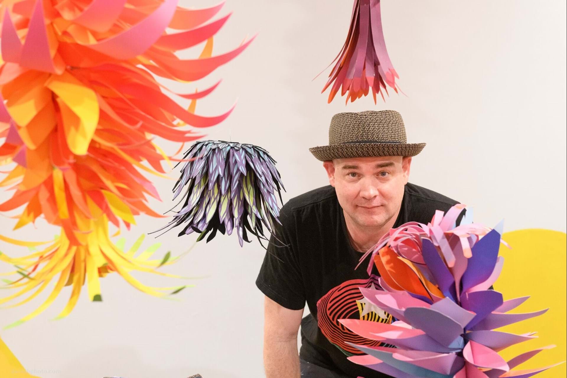 Artist Daniel 'Attaboy' Seifert 