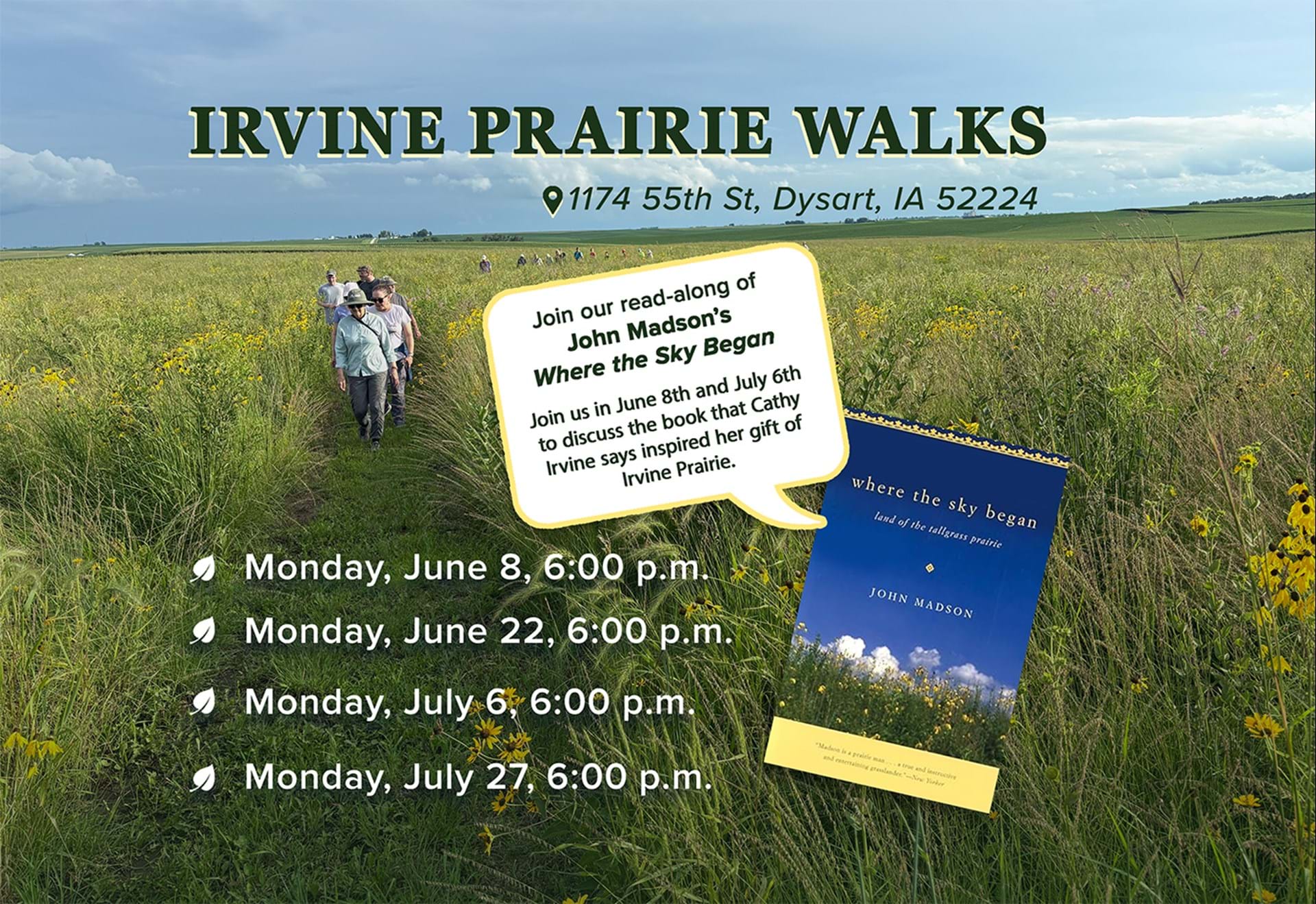 Irvine Prairie Poster