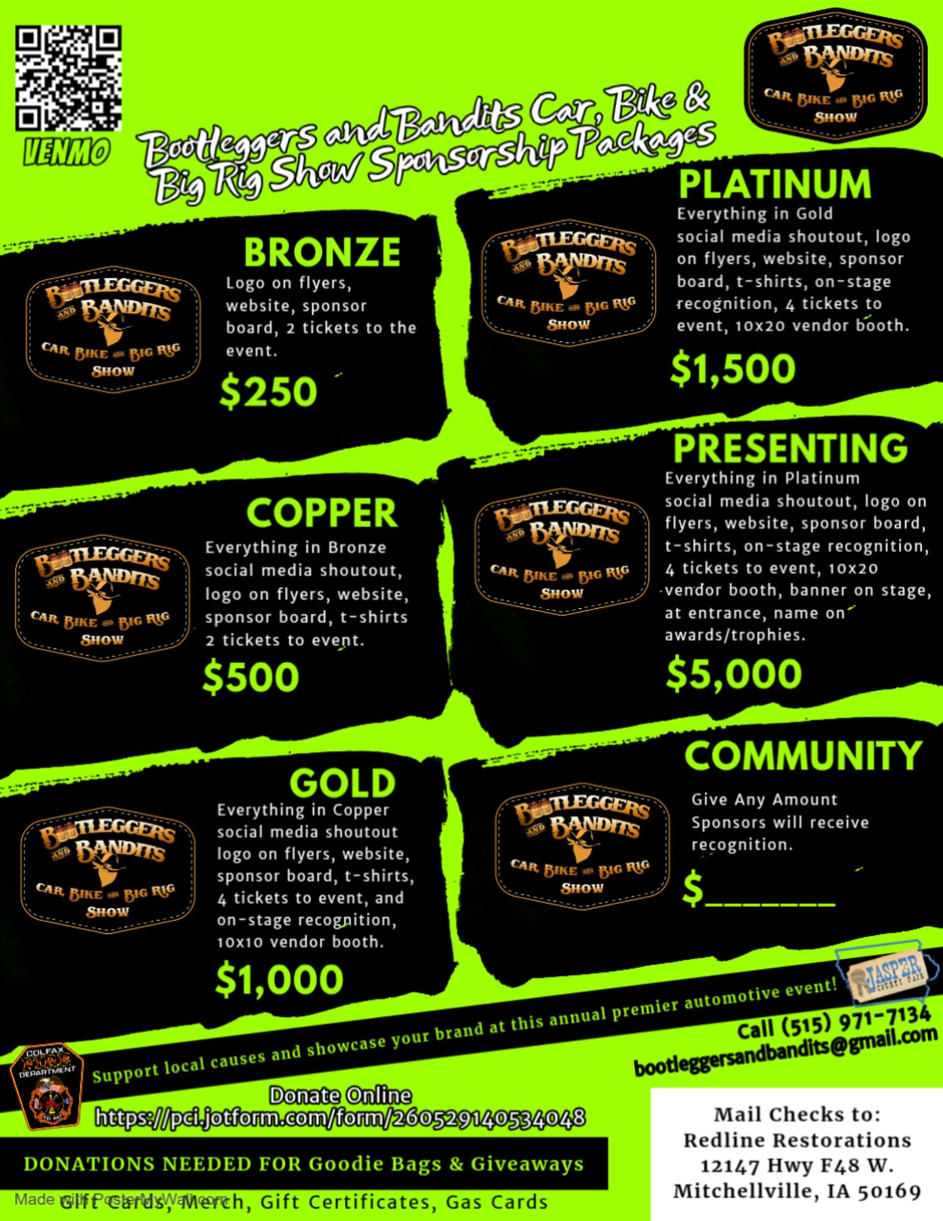 Sponsorship Opportunities