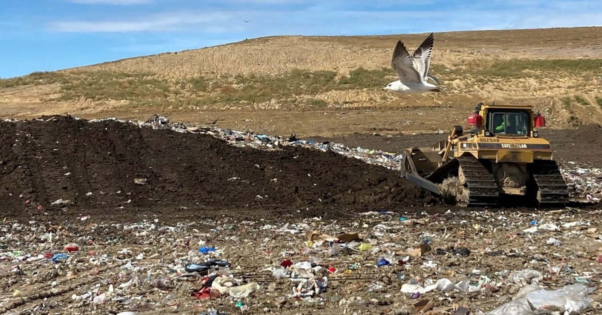 Where does your garbage go after collection? Find out on the landfill tour!