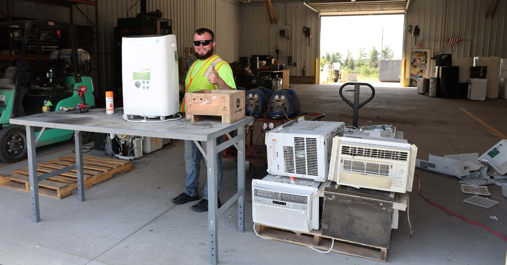 Discover innovative recycling and recovery efforts giving materials a second life.