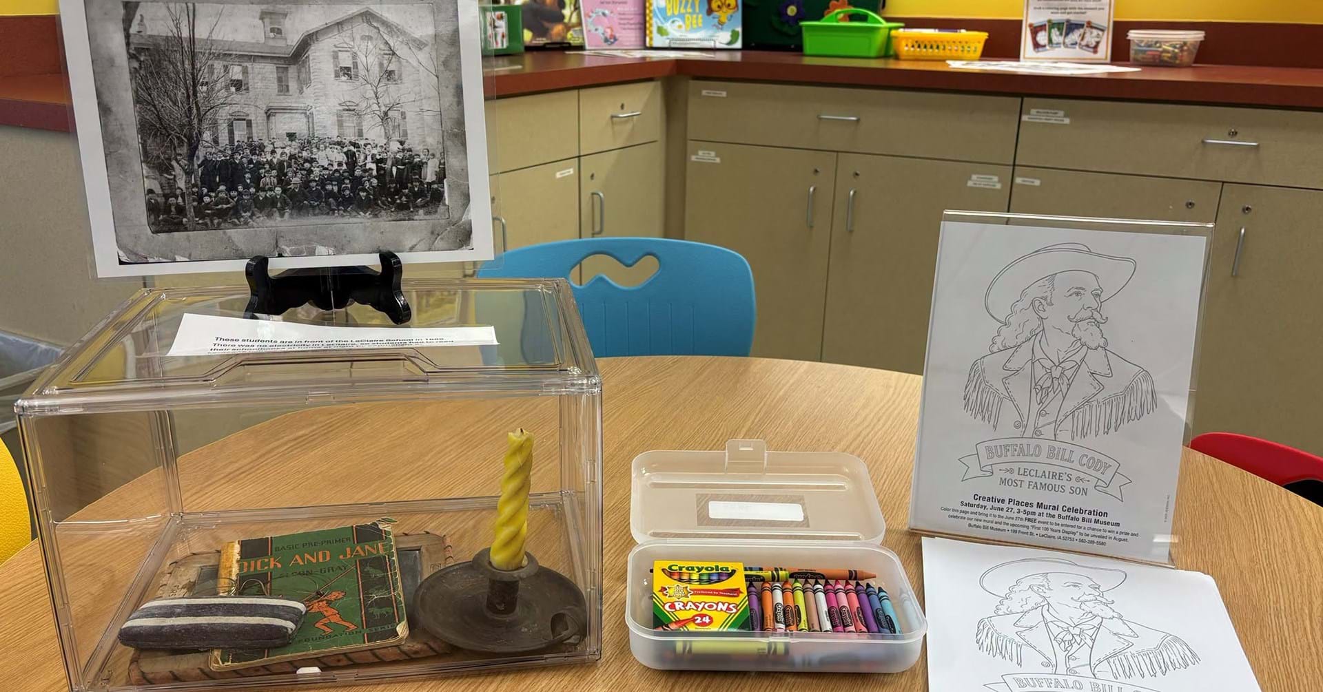 Learn about LeClaire History & Color Buffalo Bill