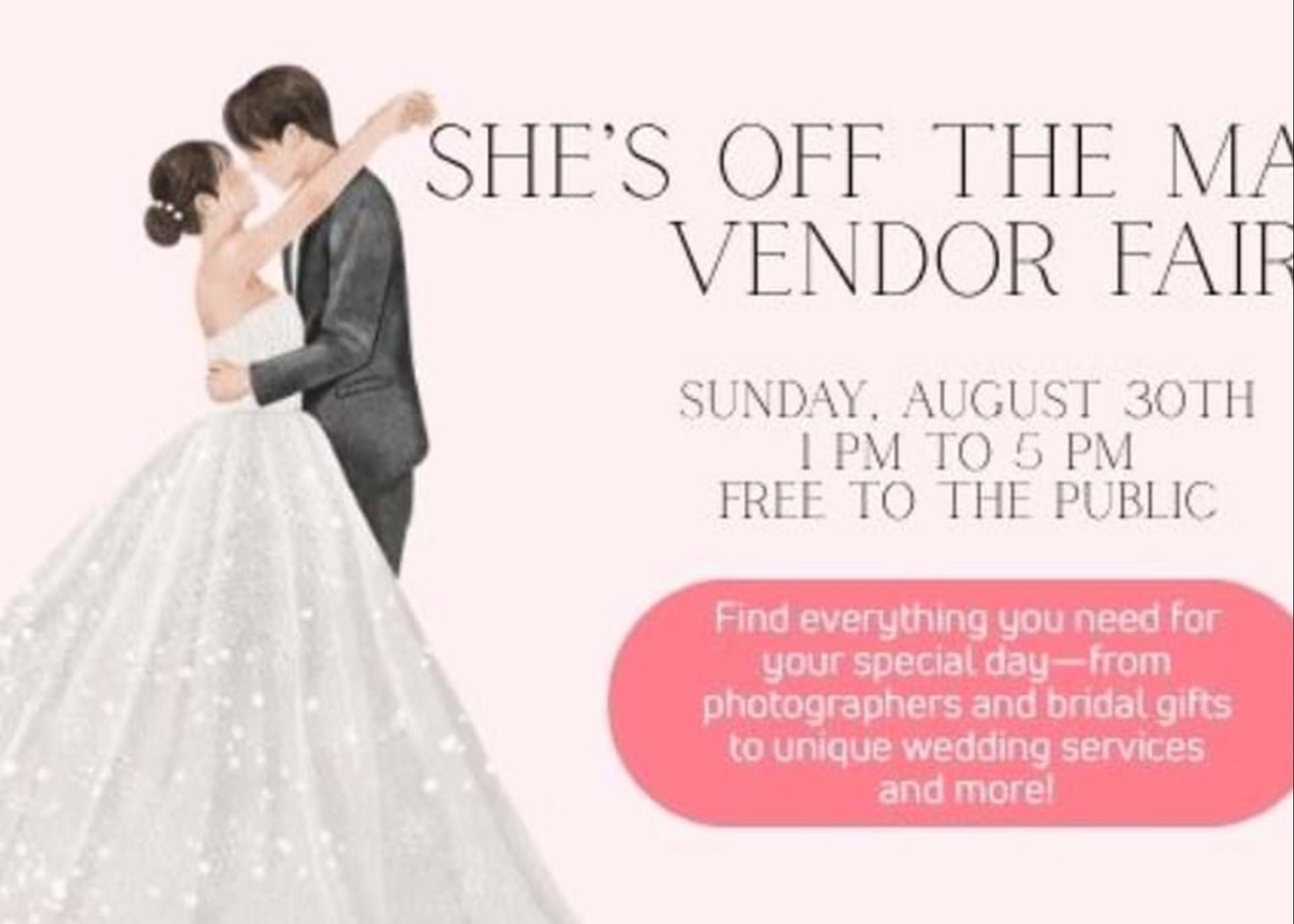 She's Off the Market Wedding Vendor Fair