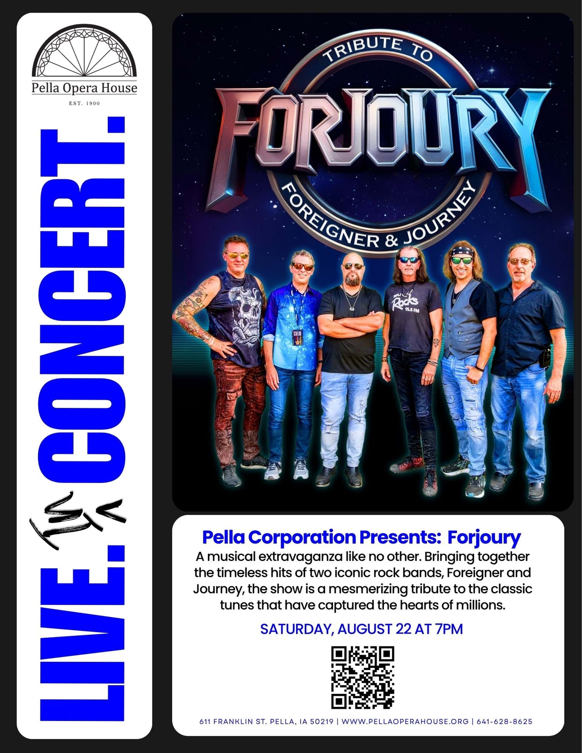 Forjoury, a tribute to Foreigner and Journey