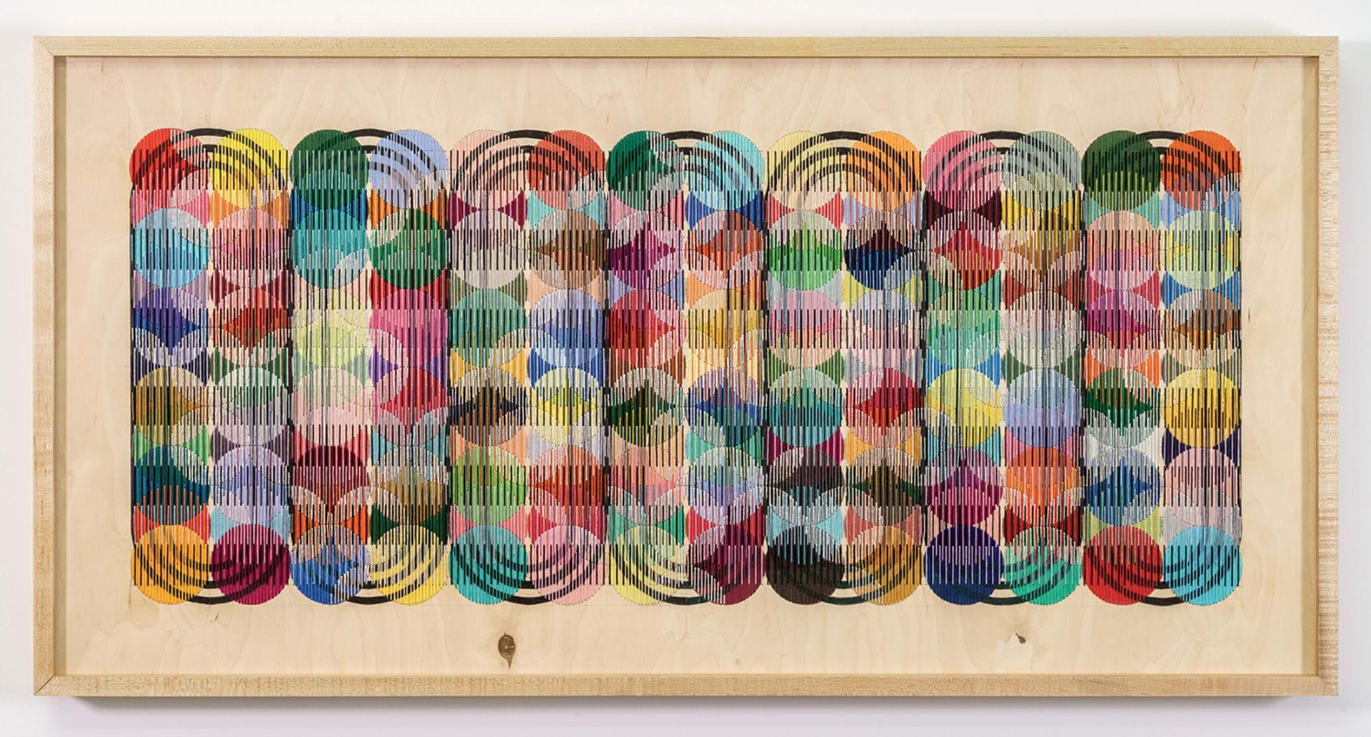 Artwork by Tia-Keobounpheng in Nordic Echoes exhibit