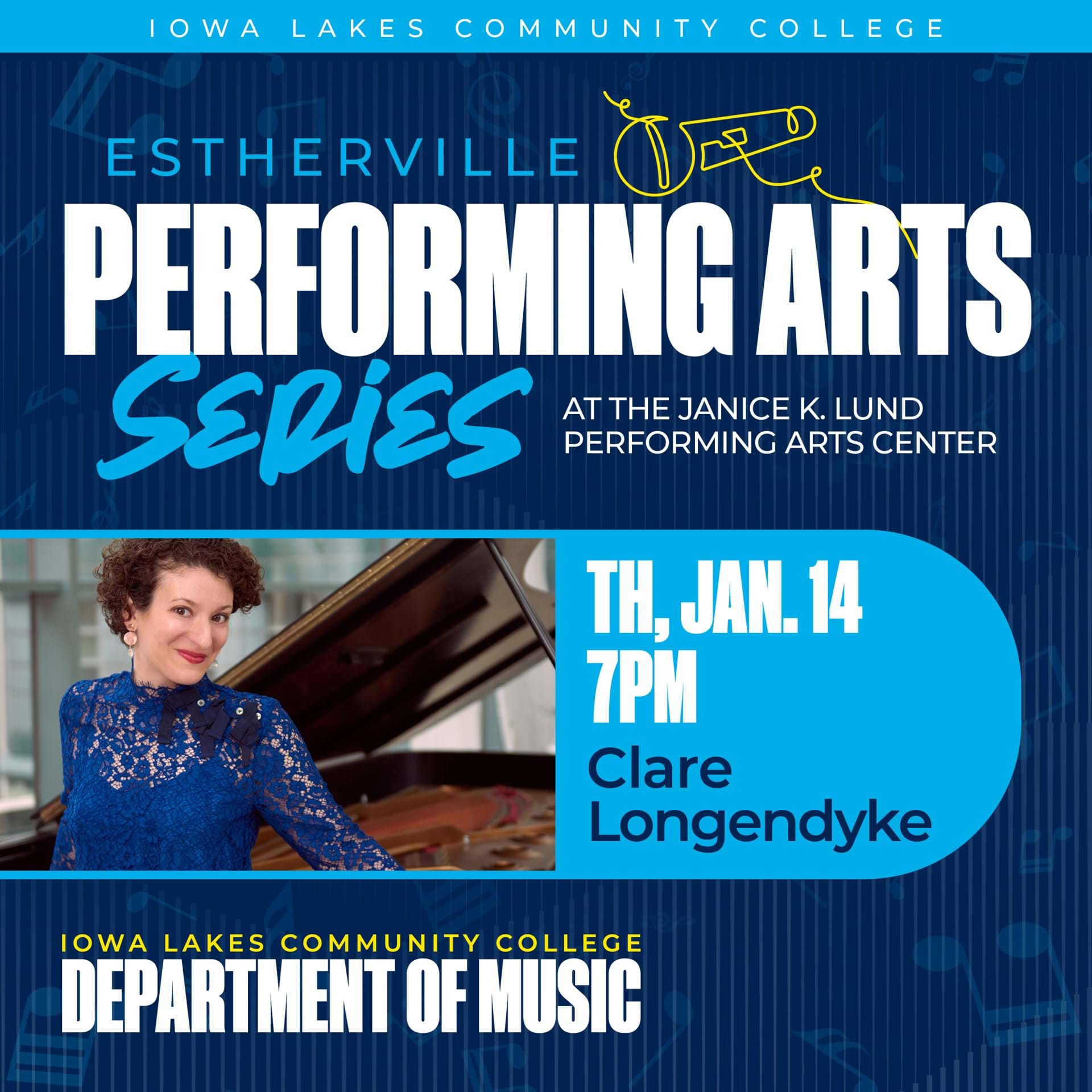 Pianist Clare Longendyke