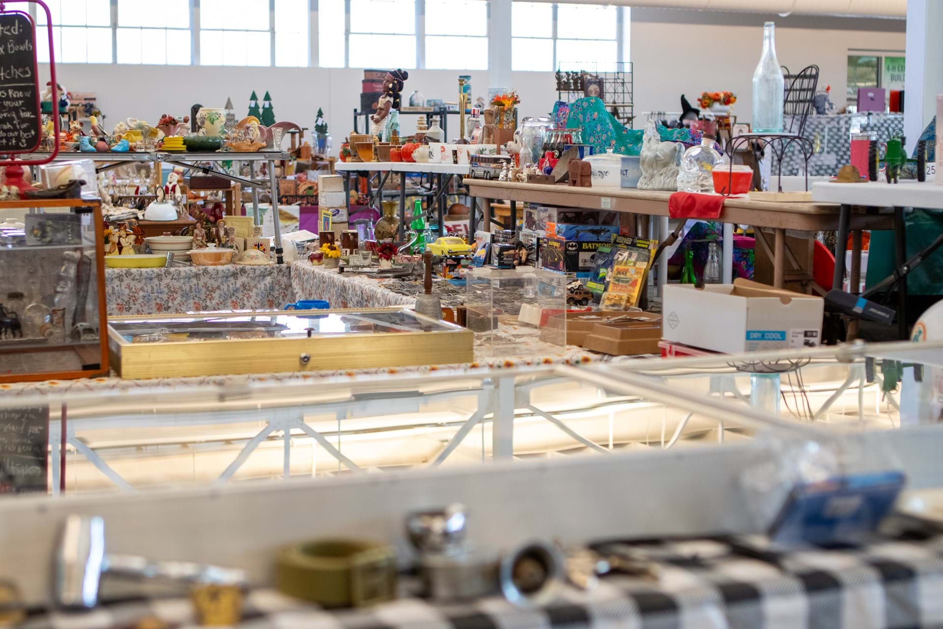 Iowa State Fair Flea Market Booths