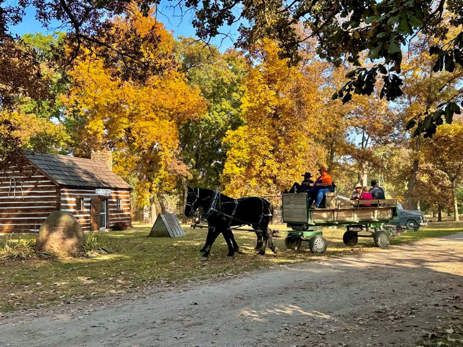 Free Wagon Rides at Morris Park