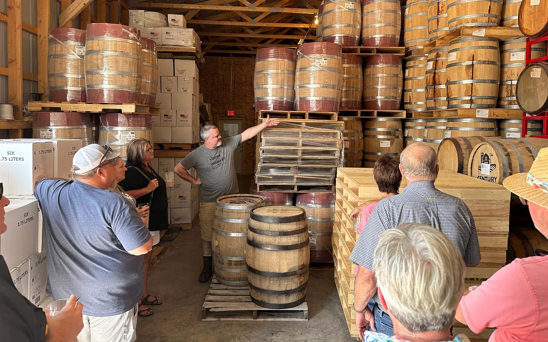 Get Behind the Scenes at Century Farms Distillery