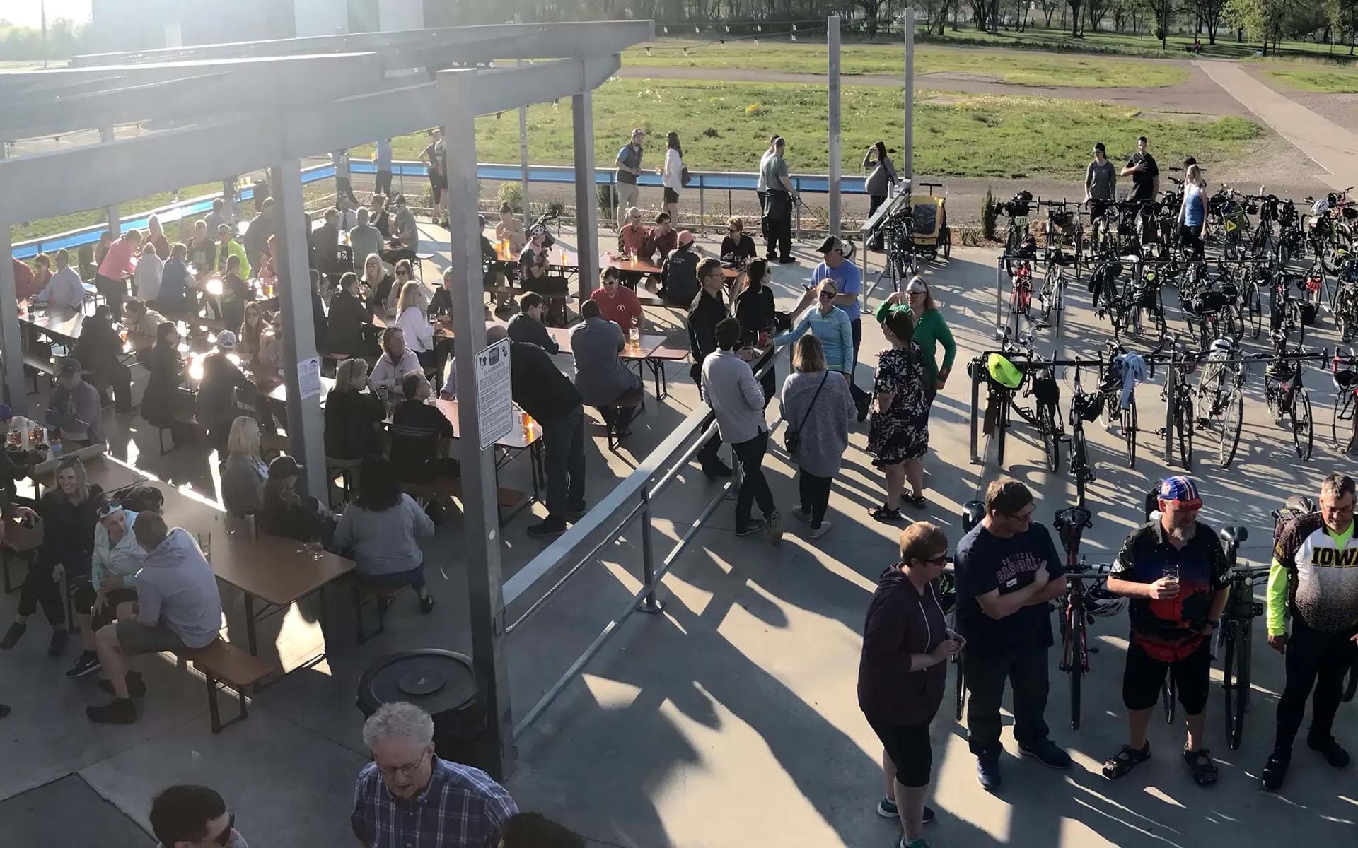 11 Patios Worth the Pedaling