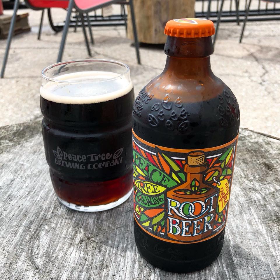 Peace Tree Brewing Root Beer, Knoxville Iowa