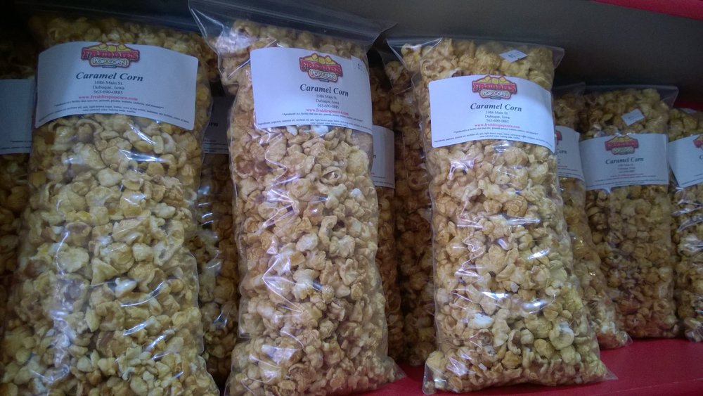 Freddie's Popcorn, Dubuque Iowa 