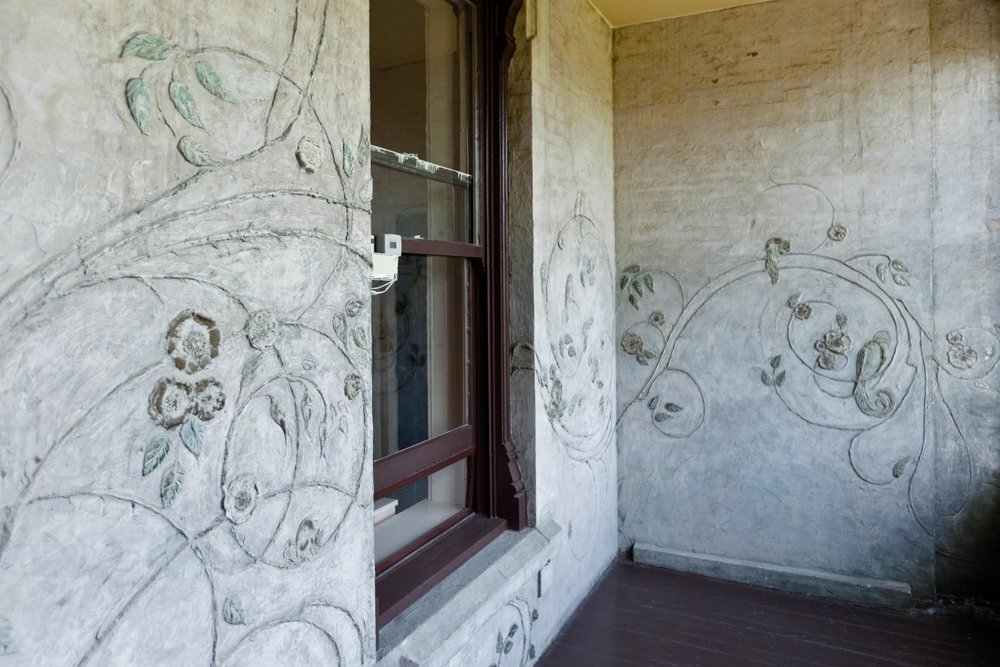 Grant Wood Sleeping Porch, Brucemore Mansion, Cedar Rapids Iowa