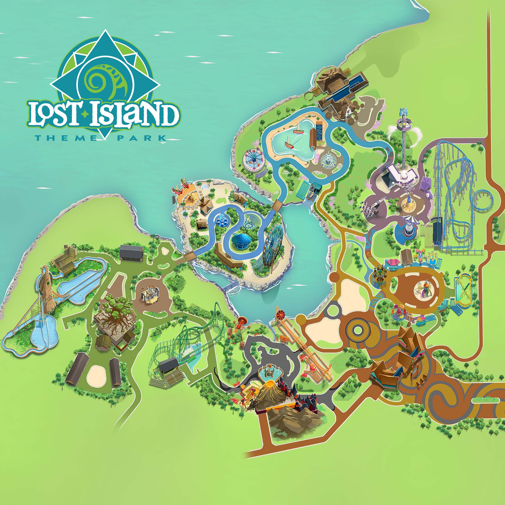 Lost Island Theme Park, Wateroo Iowa