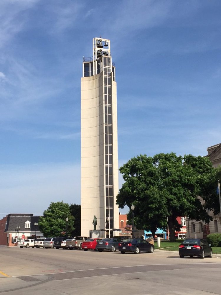 Mahanay Carillon Bell Tower, Jefferson Iowa