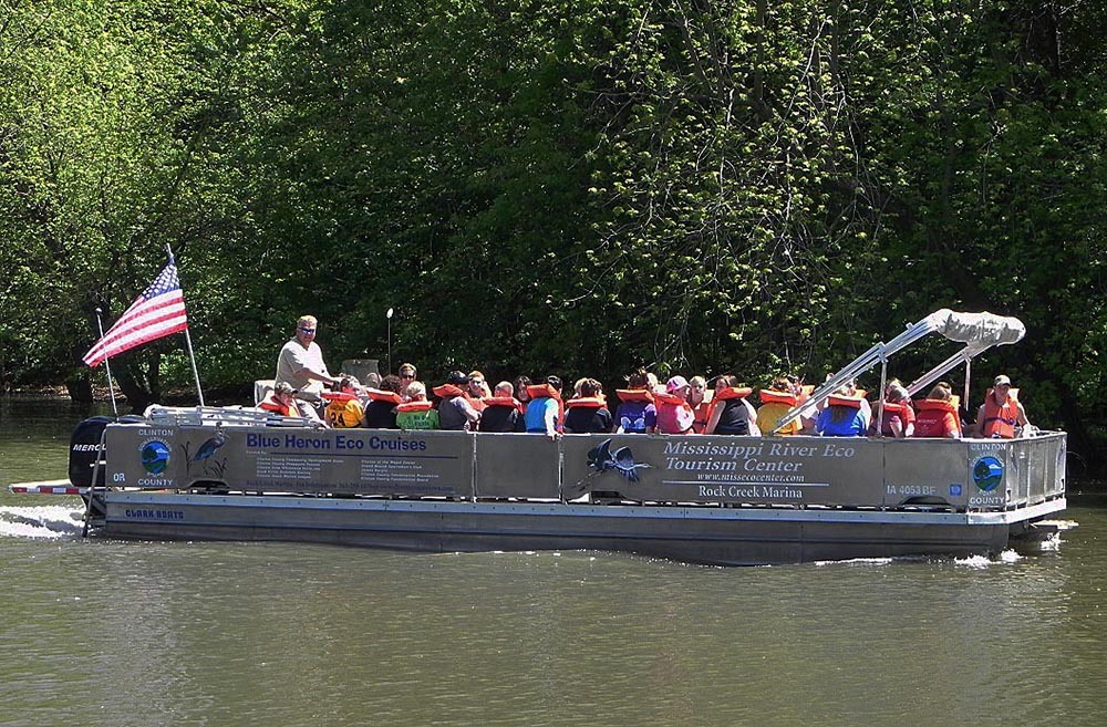 Blue Heron Eco-Cruises, Camanche, Iowa