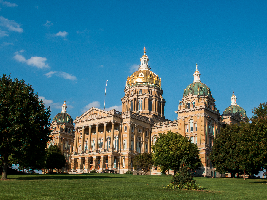 Iowa State Capitol, Des Moines, Iowa