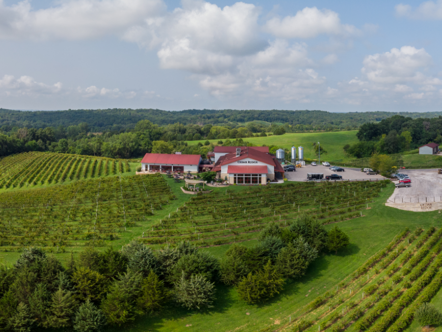 Cedar Ridge Winery, Swisher, Iowa