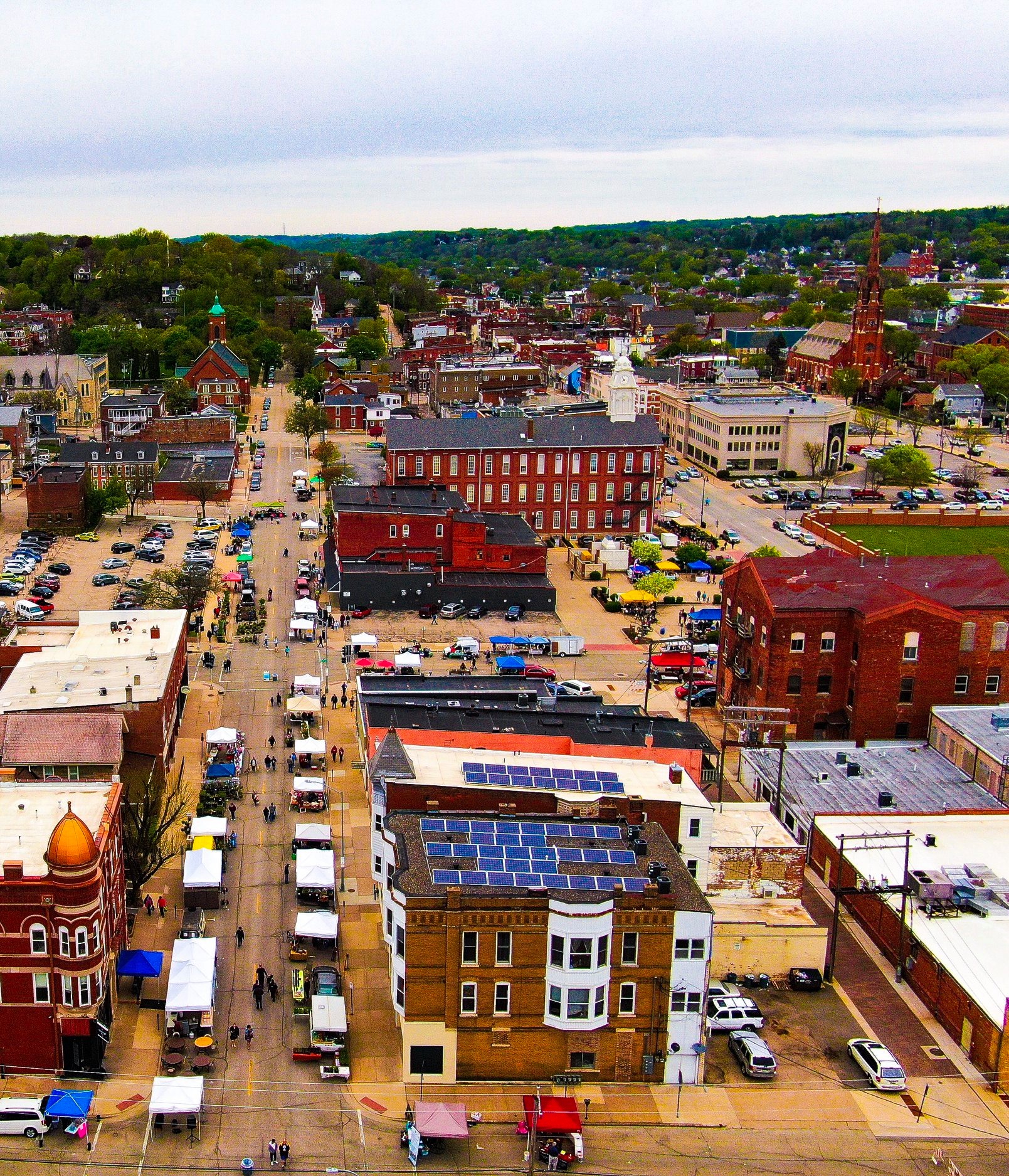 Dubuque Farmers Market, Dubuque Iowa