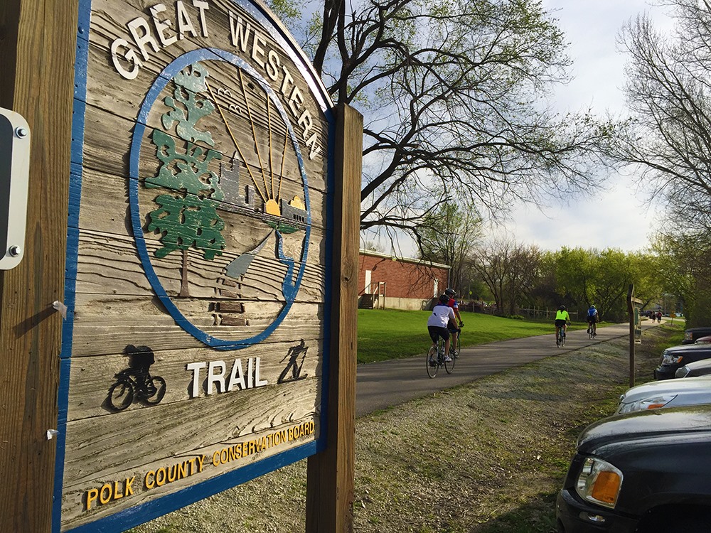Rideworthy Routes: Great Western Trail, Des Moines Area, Iowa